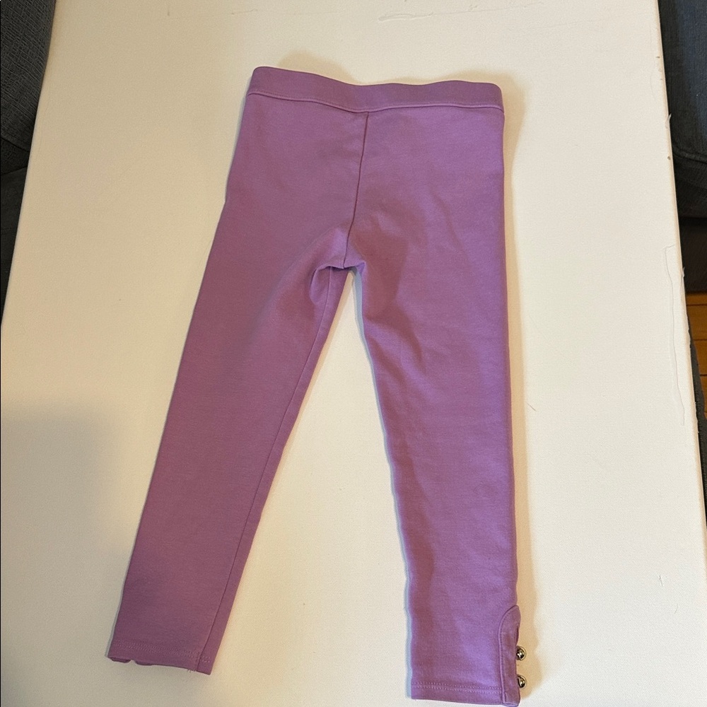 Janie and Jack Lavender Ponte Pants - Picture 3 of 3
